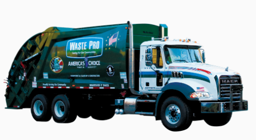 waste pro truck