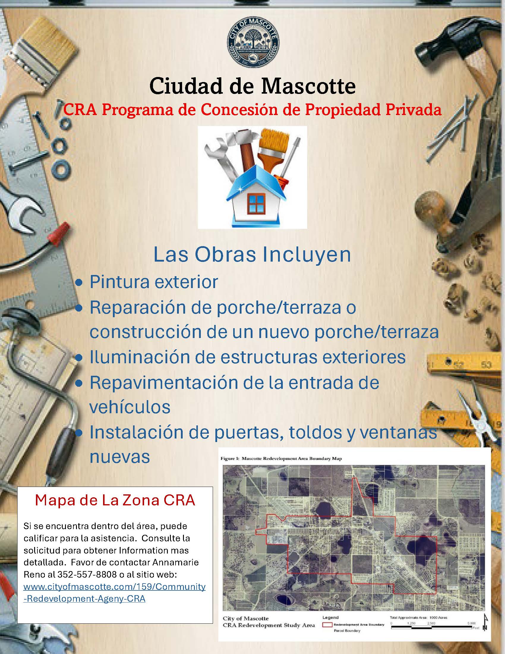 Spanish CRA Grant Flyer