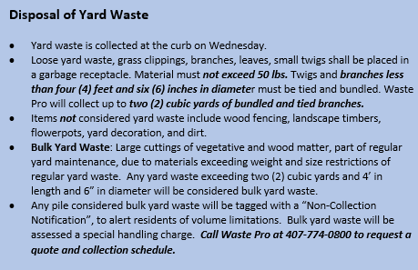 Yard Waste